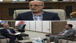 دیدار مدیر مرکز اسناد و کتابخانه ملی قزوین با معاون سیاسی امنیتی استانداری